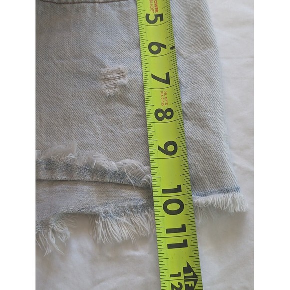 J Brand Shorts Womens 28 Jean Denime Light Wash Cut Off Aquarius Frayed Hem - Picture 10 of 10